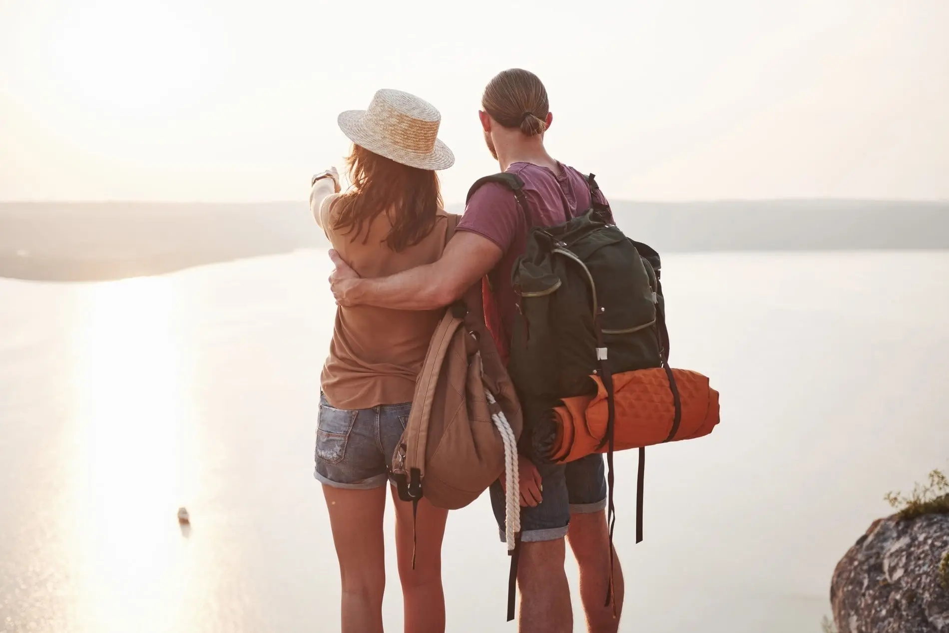Travel Companion enjoying vacation